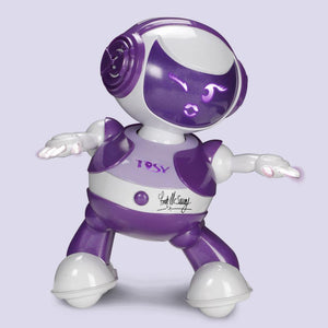 Exclusive Elliot the Dancing Electronic (Trash Mcsweeney) Robot