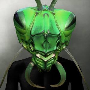 Human Canvas Prey Mantis (Stage Prop) Touring Handmade Mask