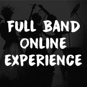 Full Band Private Online Experience + Live Q&A